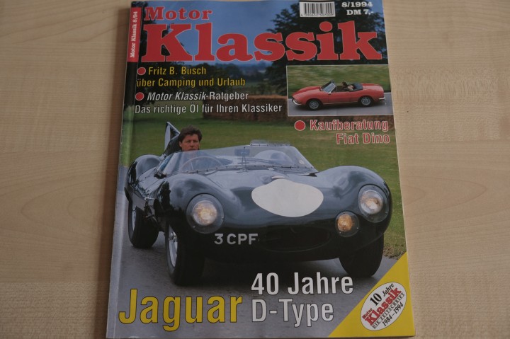 Deckblatt Motor Klassik (08/1994)